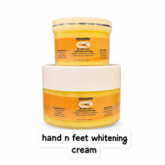 Hand n feet whitening zafran cream Kojic acid n whitening tubes added